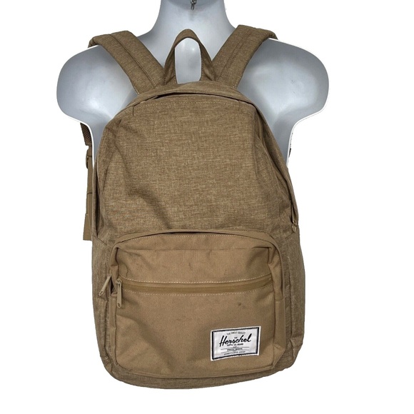 HERSCHEL Supply Co Classic Unisex Backpack Dark Mustard Laptop Inner Sleeve - Picture 2 of 5